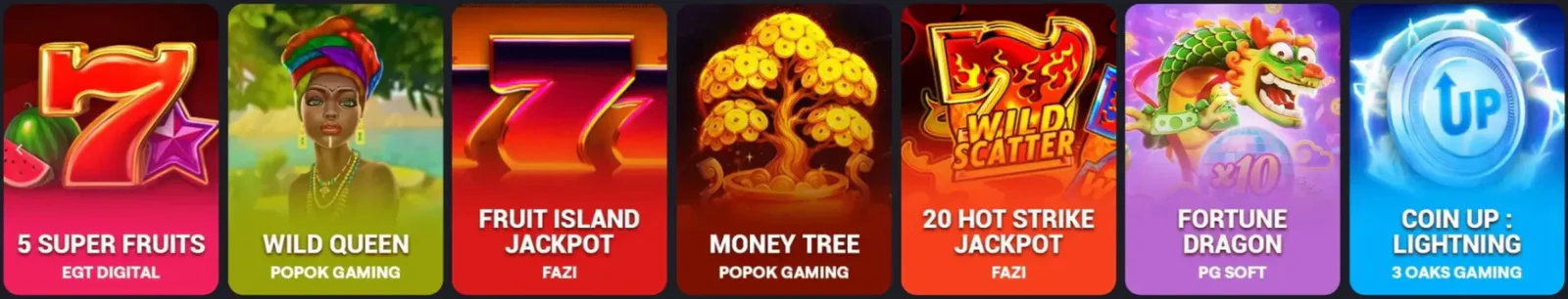 Maxibet Casino avec une sélection de machines à sous et de jeux de casino